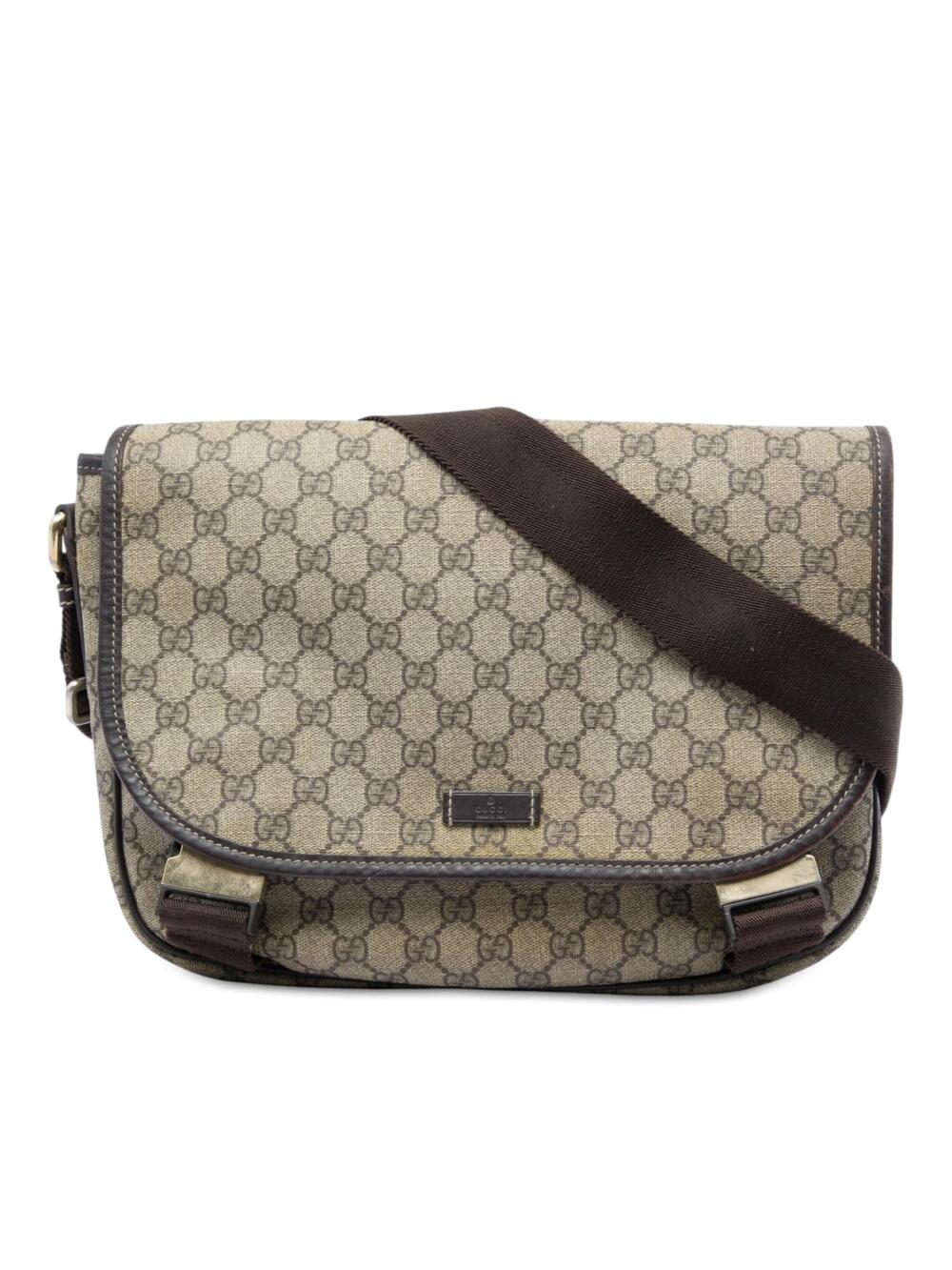 Gucci Gg Supreme Crossbody Pre-Loved #358306G53B